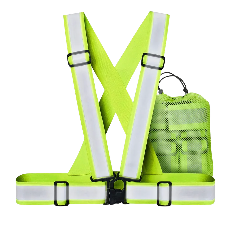Xcelenze reflektierende Warnweste für Fahrrad und E-Scooter