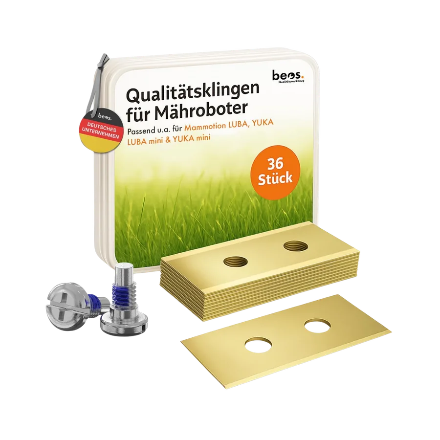 BEOS Titan Ersatzmesser für MAMMOTION LUBA mini